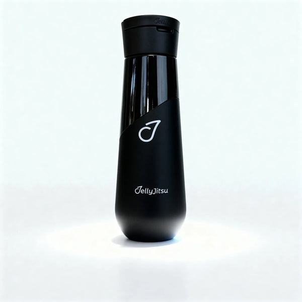 JellyJitsu Ceramic Training Bottle in Void Black
