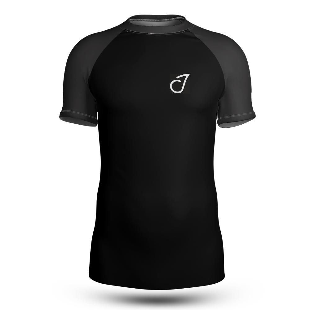 Fluid Dynamics™ JiuJitsu Rashguard Obsidian Core JellyJitsu