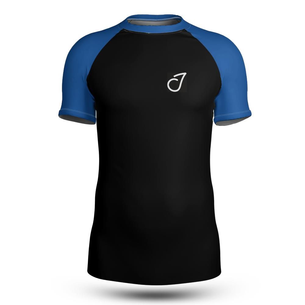 Fluid Dynamics™ Ranked Jiu-Jitsu Rashguard (Blue) – Short-Sleeve