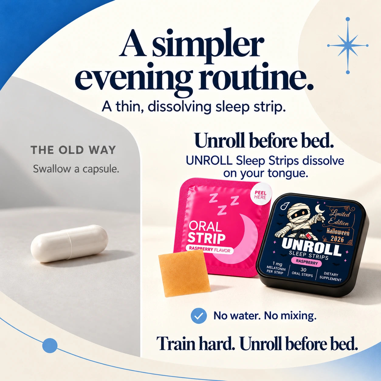Unroll · Halloween 2026 — A simpler evening routine