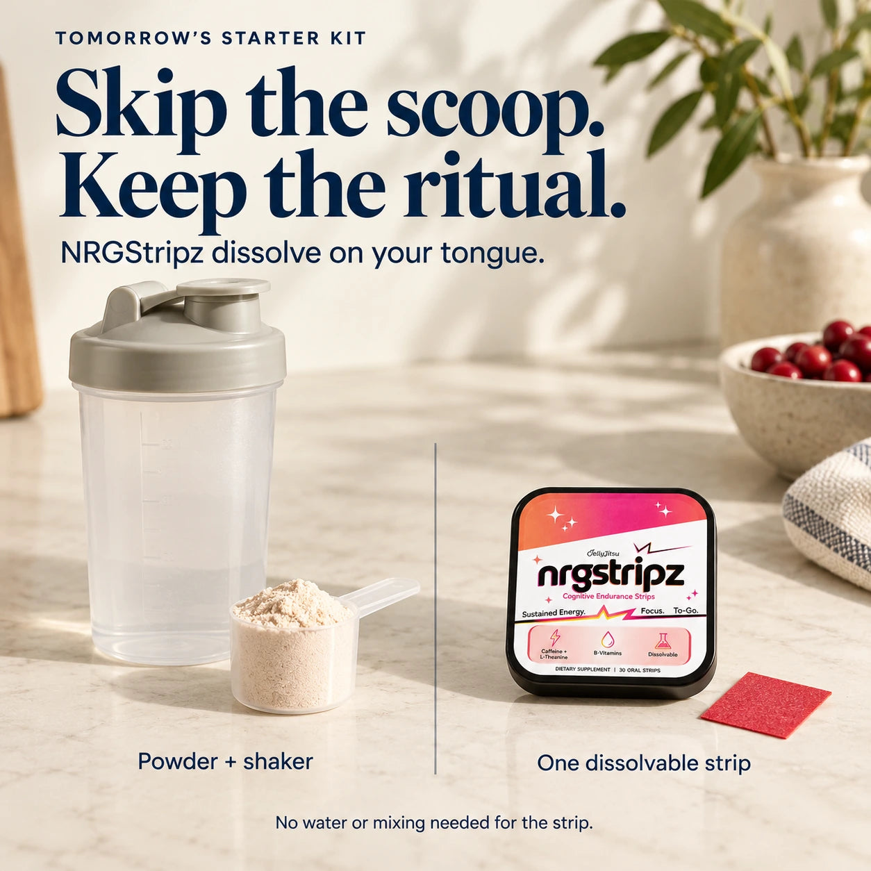 Tomorrow’s Starter Kit — Skip the scoop