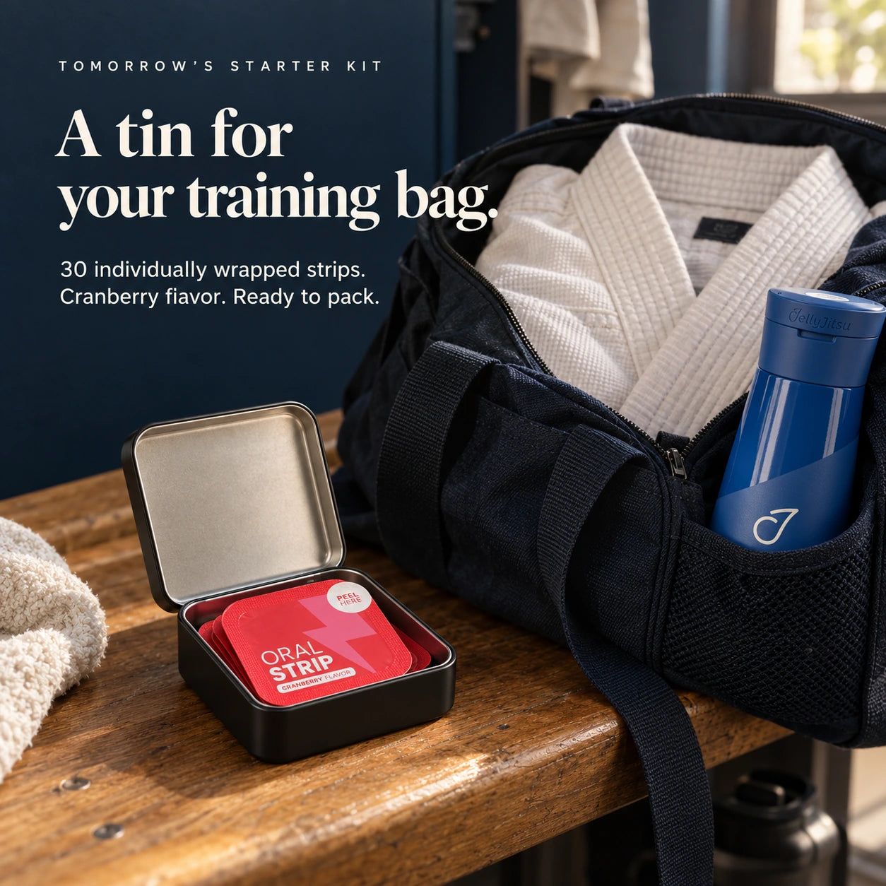 Tomorrow’s Starter Kit — A tin for your training bag